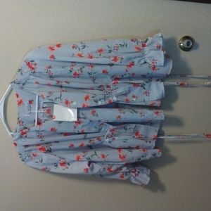 Womens blouse floral print